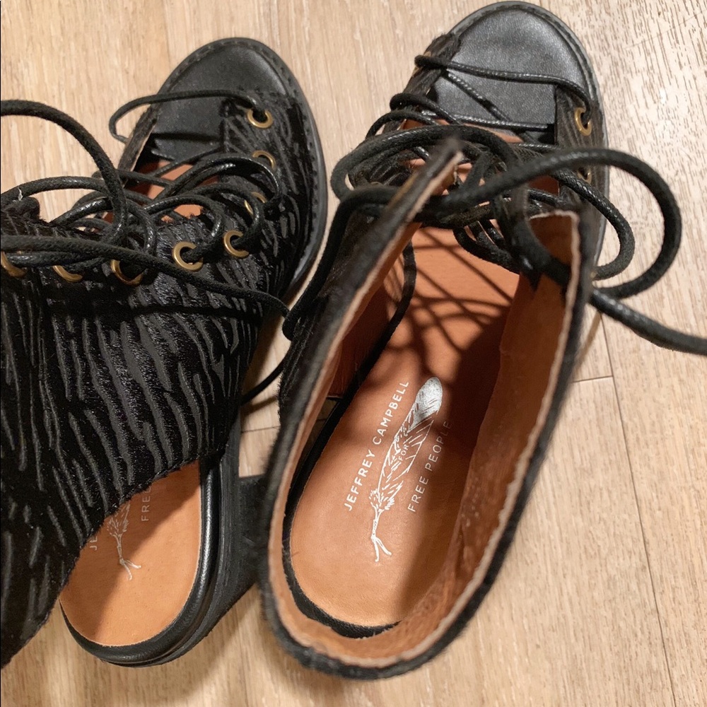Jeffrey Campbell Minimal Laced-up Heel - Picture 6 of 8
